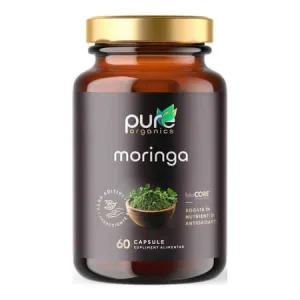 Moringa, 60 capsule, Pure Organics