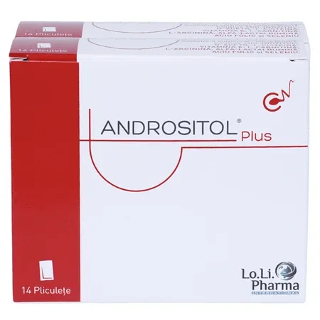 Pachet Andrositol Plus, 2 x 14 plicuri, Lo Li Pharma — preț și oferte