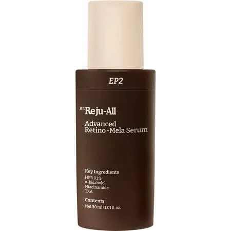 Ser intensiv antiaging cu Hydroxypinacolone Retinoate (HPR) si Niacinamida Advanced Retino-Mela, 30 ml, Dr. Reju-All — preț și oferte