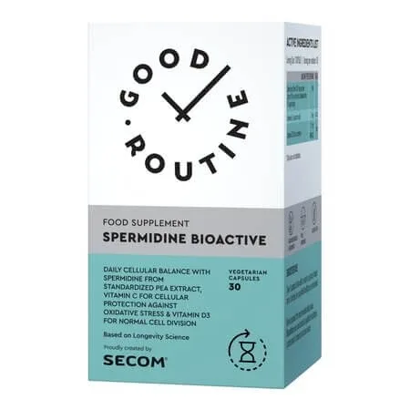 Spermidine Bioactive Good Routine, 30 capsule vegetale, Secom — preț și oferte
