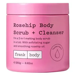 Exfoliant si gel de curatare 2 in 1 pentru corp cu ulei de macese, 250 g, Frank Body