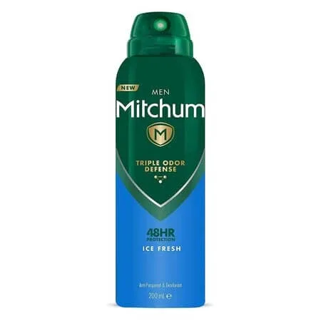 Antiperspirant spray pentru barbati Triple Odor Defense Ice Fresh, 200 ml, Mitchum — preț și oferte