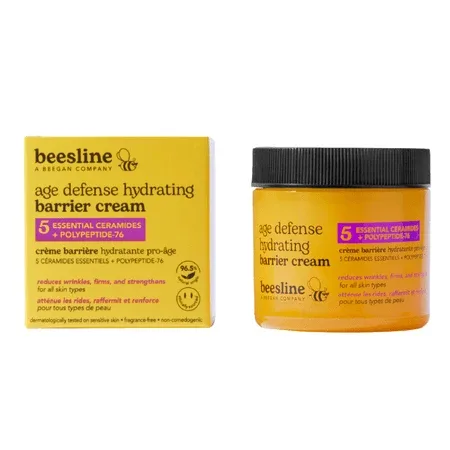 Crema antirid hidratanta pentru fata cu ceramide si polipeptide Age Defense, 50 ml, Beesline — preț și oferte