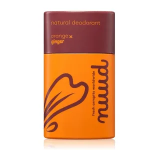 Deodorant natural stick cu portocala si ghimbir, fara saruri de aluminiu, 45g, Nuud