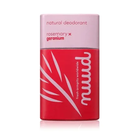 Deodorant natural stick cu rozmarin si geranium, fara saruri de aluminiu, 45g, Nuud — preț și oferte