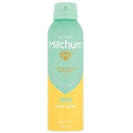 Deodorant spray cu aloe vera si vitamina A Triple Odor Defense Pure Fresh, 200 ml, Mitchum — preț și oferte