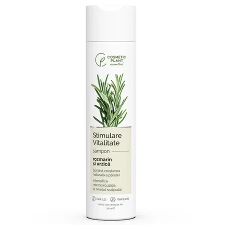 Sampon cu rozmarin si urzica pentru stimulare si vitalitate Essential, 250 ml, Cosmetic Plant — preț și oferte