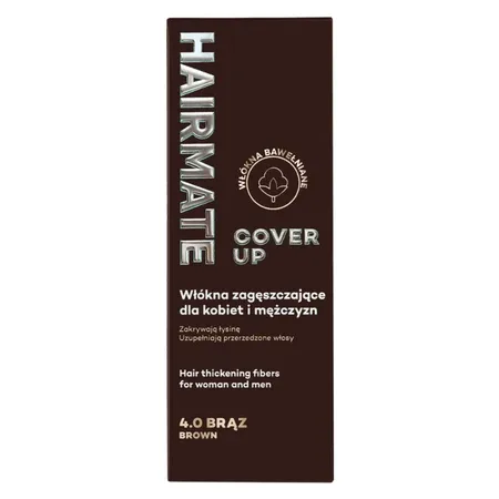 Fibre de bumbac pentru par cu aspect mai des 4.0 Saten Cover Up, 22 g, Hairmate — preț și oferte