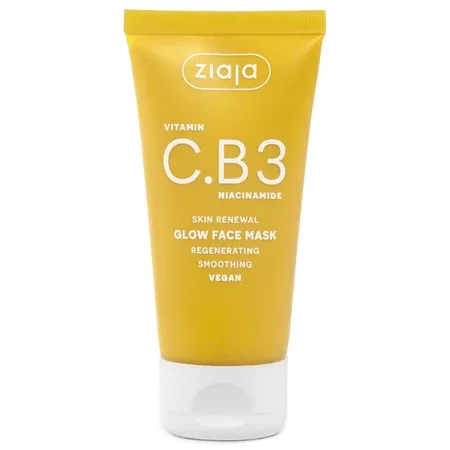 Masca hidratanta pentru fata Vitamin C.B3 Niacinamide, 50 ml, Ziaja — preț și oferte