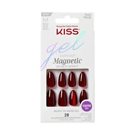 Unghii false Gel Fantasy Magnetic BeatBelles, 28 bucati, Kiss — preț și oferte