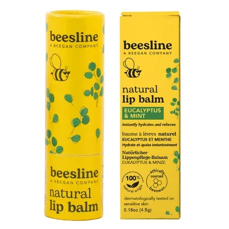 Balsam de buze natural cu aroma de eucalipt si menta, 4.5 g, Beesline — preț și oferte