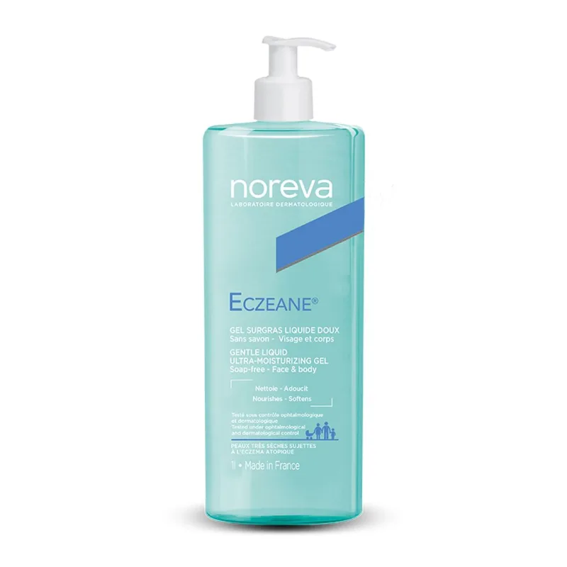 Gel de dus pentru piele uscata Eczeane, Noreva | 1000 ml — preț și oferte