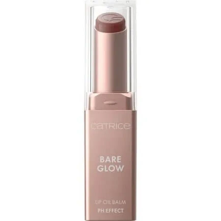 Balsam de buze, 020 Warm Mahogany, Bare Glow Lip Oil Balm, 3 g, Catrice — preț și oferte
