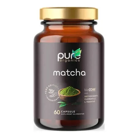 Matcha, 60 capsule, Pure Organics — preț și oferte