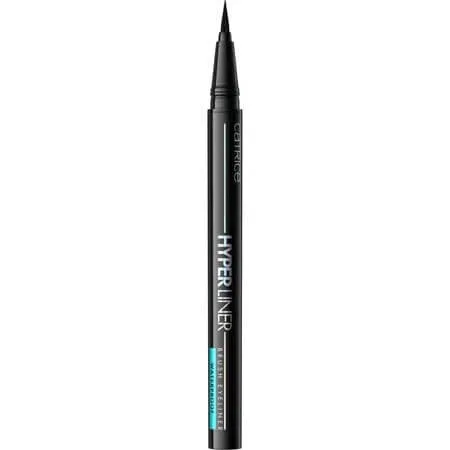 Tus pentru ochi rezistent la apa, 010 Ever Black, Hyper Liner Brush Eyeliner Waterproof, 0.52 ml, Catrice — preț și oferte