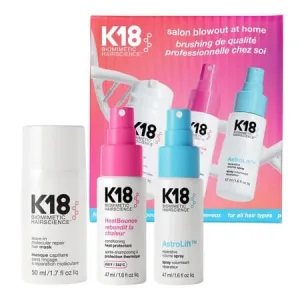 Set de par pentru protectie termica si coafat Salon Blowout at Home, K18