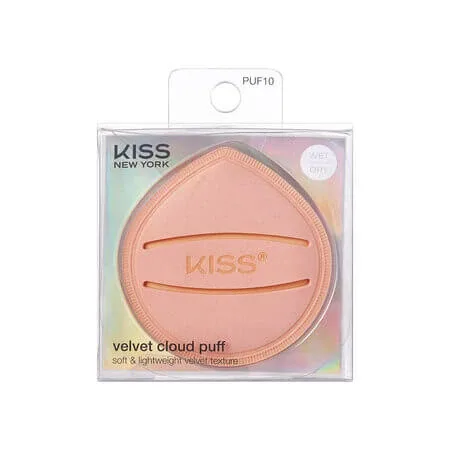 Burete pentru make-up rotund Puff, 1 bucata, Kiss — preț și oferte