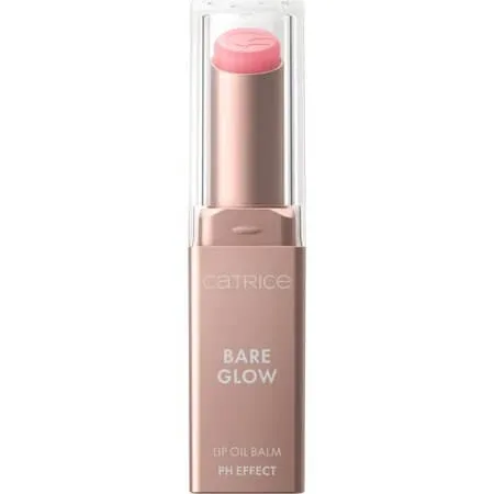 Balsam de buze, 010 Cool Pink, Bare Glow Lip Oil Balm, 3 g, Catrice — preț și oferte