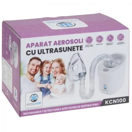 Aparat de aerosoli silentios cu ultrasunete KCN100, 1 bucata, Kidscare — preț și oferte
