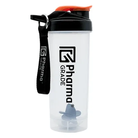 Shaker transparent din plastic, 700 ml, Pharma Grade — preț și oferte