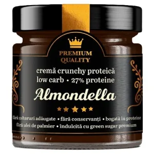 Crema proteica crocanta Almondella, 250 g, Laboratoarele Remedia