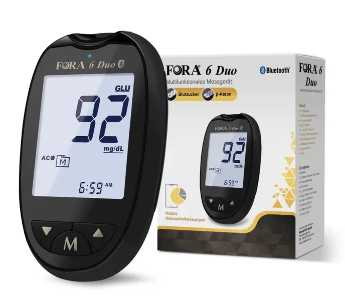 FORA 6 DUO mmol/L – Aparat de măsurare a glicemiei și a β-cetonelor — preț și oferte
