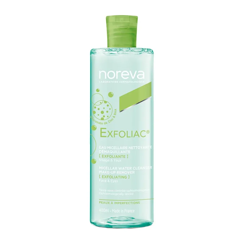 Apa micelara purifianta Exfoliac, Noreva | 400 ml — preț și oferte