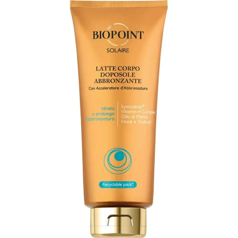 Biopoint Loțiune de corp după expunere la soare cu efect de bronzare 400 ml — preț și oferte