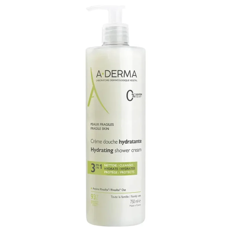 A-Derma Cremă hidratantă de duș 750 ml — preț și oferte