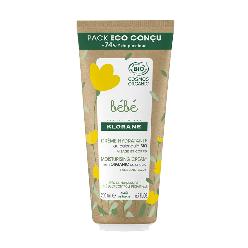 Crema hidratanta bio pentru fata si corp, Klorane Bebe  | 200 ml PIERRE FABRE — preț și oferte