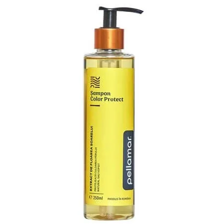 Sampon cu extract de floarea soarelui pentru protectia culorii Beauty Hair Deluxe, 250 ml, Pellamar — preț și oferte