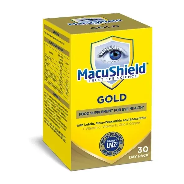 MacuShield GOLD pentru ochi obosiți – 90 de capsule — preț și oferte