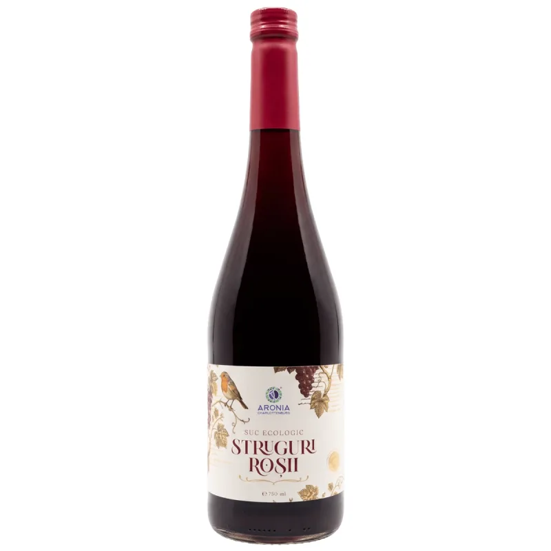 Suc de Struguri Roșii 750 ml — 100% natural, ecologic și gustos — preț și oferte