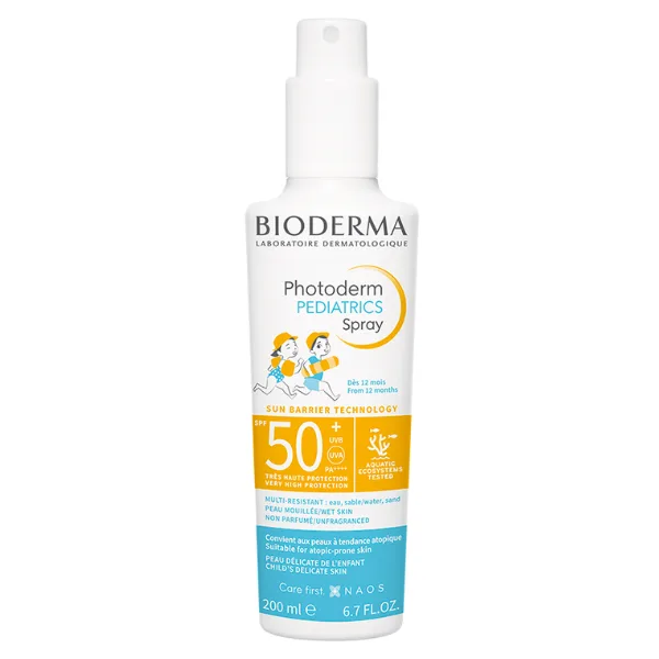 PHOTODERM PEDIATRICS SPRAY 200ML SPF 50+ LAB.DERM.BIODERMA — preț și oferte