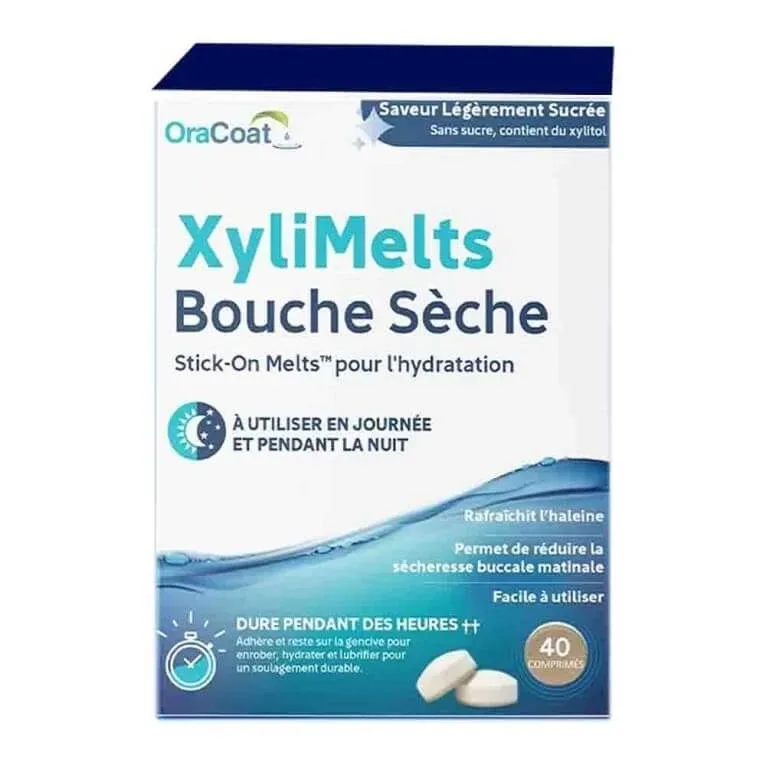 XYLIMELTS 40 COMPRIMATE PENTRU GURA USCATĂ, FĂRĂ ZAHĂR — preț și oferte