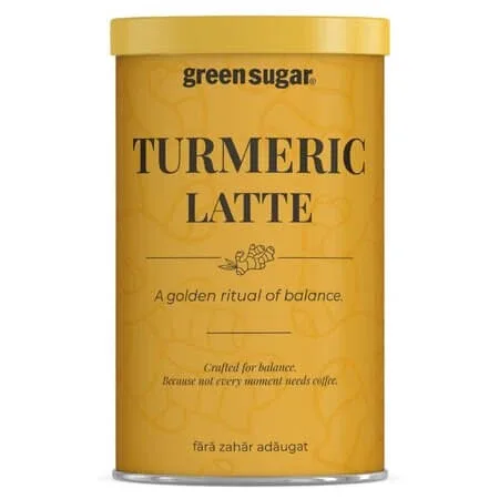 Turmeric latte cu green sugar Secretele Ramonei, 200 g, Laboratoarele Remedia — preț și oferte