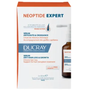 Tratament impotriva caderii parului Neoptide Expert, Ducray |  2 x 50 ml