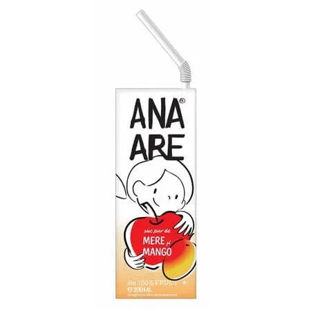 Suc de mere si mango, 200 ml, Ana Are — preț și oferte
