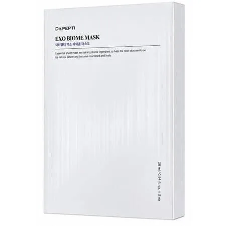 Masca hidratanta cu peptide si acid hialuronic Exo Biome, 1 bucata, Dr. Pepti — preț și oferte