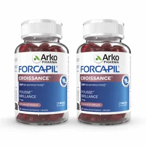 Arkopharma Forcapil Crescita Cheveux et Ongles 2x60 bomboane gumate