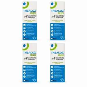 Picături pentru ochi Thealoz Duo, 4x10 ml, Thea