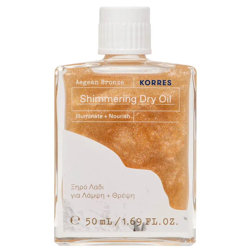 Korres Ulei uscat strălucitor Aegean Bronze 50 ml — preț și oferte