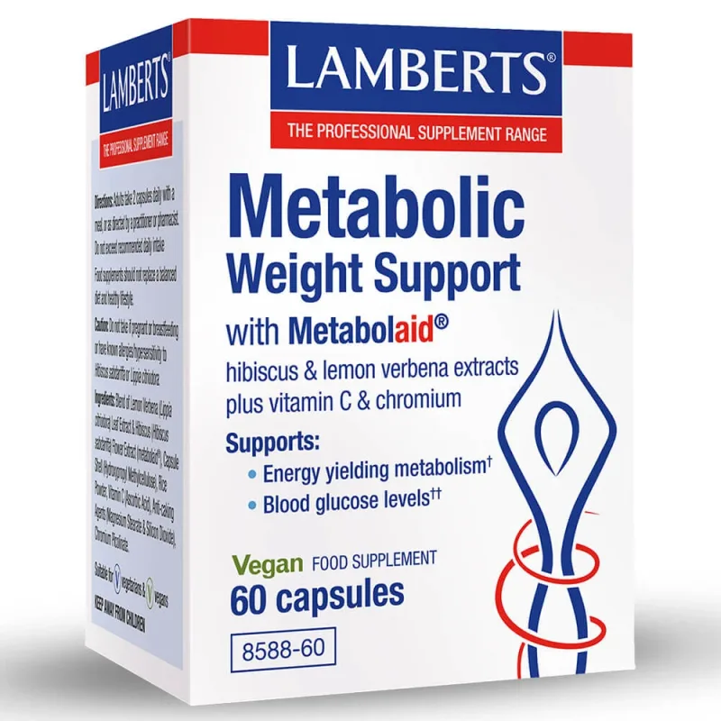 Lamberts Metabolic Weight Support 60 capsule — preț și oferte