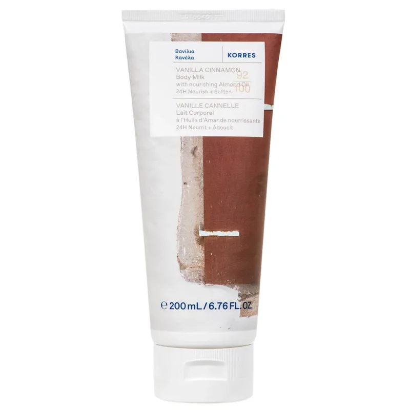 Korres Loțiune de corp cu vanilie și scorțișoară 200 ml — preț și oferte
