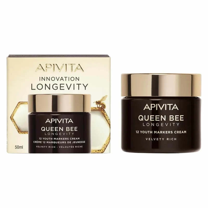 Apivita Queen Bee Longevity Rich Cremă de zi 50 ml — preț și oferte