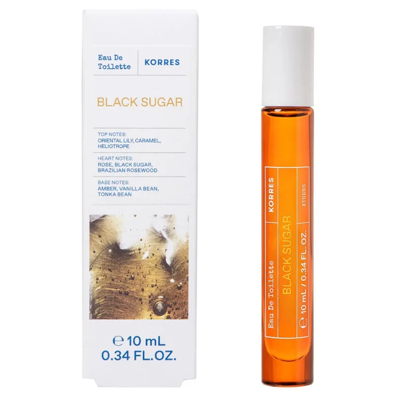 Korres Eau de Toilette Black Sugar – Parfum pentru femei 10 ml — preț și oferte