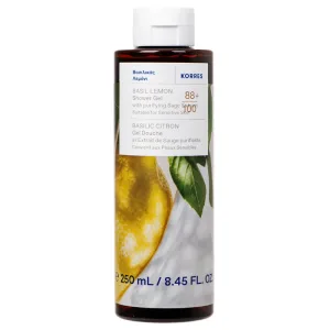 Korres Gel de duș cu busuioc și lămâie 250 ml