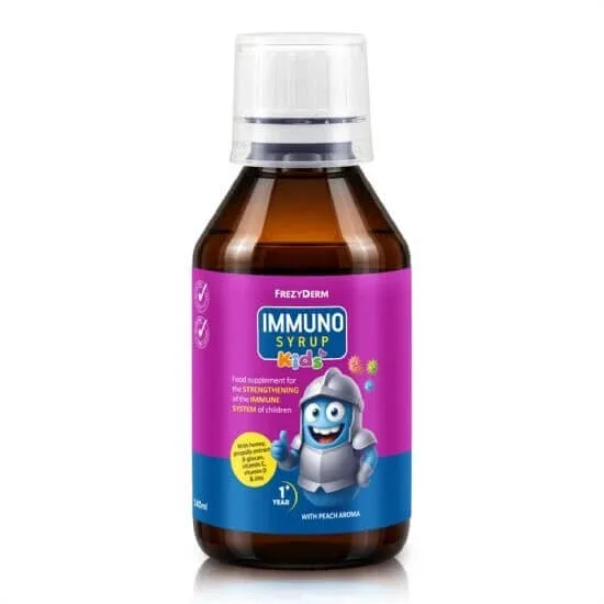 FREZYDERM Immuno Kids Sirop pentru întărirea sistemului imunitar, 140 ml — preț și oferte
