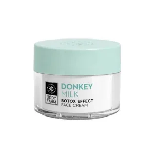 BODY FARM Cremă de față cu efect de botox din lapte de măgar, 50 ml