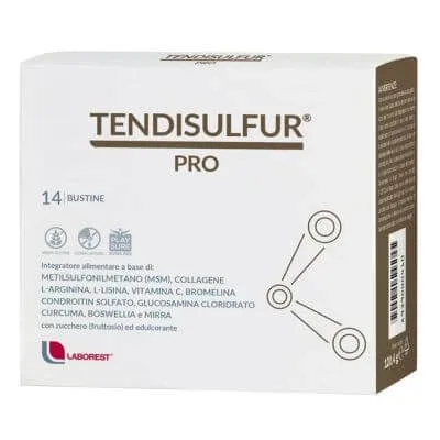 Tendisulfur pro 14 pliculețe 8.6g — preț și oferte